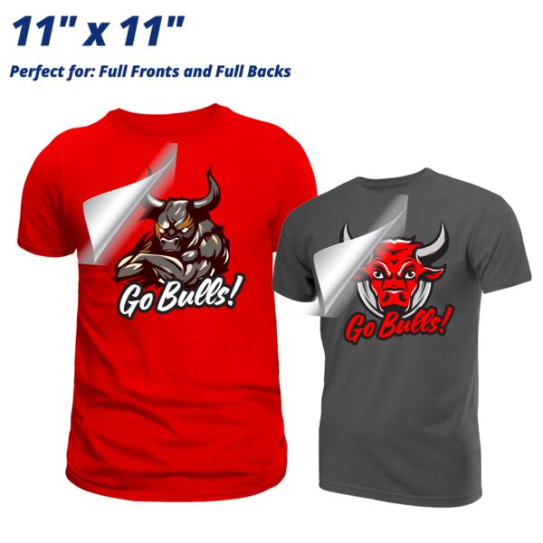 11" x 11" DTF Transfer - Delivered on roll Thumbnail