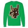 Heavy Cotton 100% Cotton Long Sleeve T Shirt Thumbnail