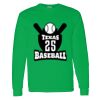 Heavy Cotton 100% Cotton Long Sleeve T Shirt Thumbnail