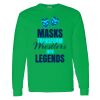 Heavy Cotton 100% Cotton Long Sleeve T Shirt Thumbnail