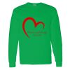 Heavy Cotton 100% Cotton Long Sleeve T Shirt Thumbnail