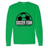 Heavy Cotton 100% Cotton Long Sleeve T Shirt Thumbnail