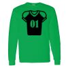 Heavy Cotton 100% Cotton Long Sleeve T Shirt Thumbnail