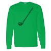 Heavy Cotton 100% Cotton Long Sleeve T Shirt Thumbnail