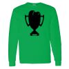 Heavy Cotton 100% Cotton Long Sleeve T Shirt Thumbnail