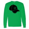 Heavy Cotton 100% Cotton Long Sleeve T Shirt Thumbnail