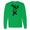 Heavy Cotton 100% Cotton Long Sleeve T Shirt Thumbnail