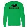 Heavy Cotton 100% Cotton Long Sleeve T Shirt Thumbnail