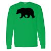 Heavy Cotton 100% Cotton Long Sleeve T Shirt Thumbnail