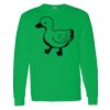 Heavy Cotton 100% Cotton Long Sleeve T Shirt Thumbnail