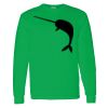 Heavy Cotton 100% Cotton Long Sleeve T Shirt Thumbnail