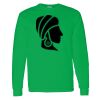 Heavy Cotton 100% Cotton Long Sleeve T Shirt Thumbnail