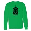 Heavy Cotton 100% Cotton Long Sleeve T Shirt Thumbnail