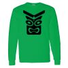 Heavy Cotton 100% Cotton Long Sleeve T Shirt Thumbnail
