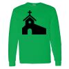 Heavy Cotton 100% Cotton Long Sleeve T Shirt Thumbnail