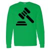 Heavy Cotton 100% Cotton Long Sleeve T Shirt Thumbnail