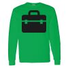 Heavy Cotton 100% Cotton Long Sleeve T Shirt Thumbnail