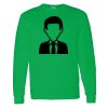 Heavy Cotton 100% Cotton Long Sleeve T Shirt Thumbnail