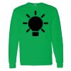Heavy Cotton 100% Cotton Long Sleeve T Shirt Thumbnail