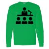 Heavy Cotton 100% Cotton Long Sleeve T Shirt Thumbnail