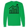 Heavy Cotton 100% Cotton Long Sleeve T Shirt Thumbnail