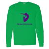Heavy Cotton 100% Cotton Long Sleeve T Shirt Thumbnail