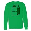Heavy Cotton 100% Cotton Long Sleeve T Shirt Thumbnail