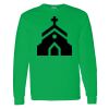 Heavy Cotton 100% Cotton Long Sleeve T Shirt Thumbnail