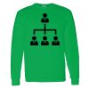 Heavy Cotton 100% Cotton Long Sleeve T Shirt Thumbnail
