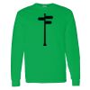 Heavy Cotton 100% Cotton Long Sleeve T Shirt Thumbnail