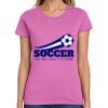 Ladies Heavy Cotton 100% Cotton T Shirt Thumbnail