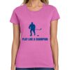 Ladies Heavy Cotton 100% Cotton T Shirt Thumbnail