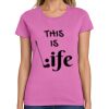 Ladies Heavy Cotton 100% Cotton T Shirt Thumbnail