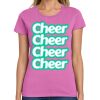 Ladies Heavy Cotton 100% Cotton T Shirt Thumbnail