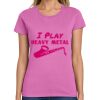 Ladies Heavy Cotton 100% Cotton T Shirt Thumbnail