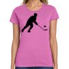 Ladies Heavy Cotton 100% Cotton T Shirt Thumbnail