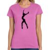 Ladies Heavy Cotton 100% Cotton T Shirt Thumbnail
