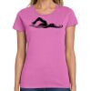 Ladies Heavy Cotton 100% Cotton T Shirt Thumbnail