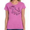 Ladies Heavy Cotton 100% Cotton T Shirt Thumbnail