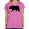 Ladies Heavy Cotton 100% Cotton T Shirt Thumbnail