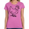 Ladies Heavy Cotton 100% Cotton T Shirt Thumbnail