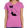 Ladies Heavy Cotton 100% Cotton T Shirt Thumbnail