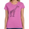Ladies Heavy Cotton 100% Cotton T Shirt Thumbnail