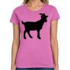 Ladies Heavy Cotton 100% Cotton T Shirt Thumbnail