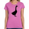 Ladies Heavy Cotton 100% Cotton T Shirt Thumbnail