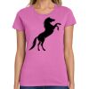 Ladies Heavy Cotton 100% Cotton T Shirt Thumbnail
