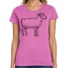 Ladies Heavy Cotton 100% Cotton T Shirt Thumbnail