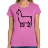 Ladies Heavy Cotton 100% Cotton T Shirt Thumbnail