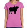 Ladies Heavy Cotton 100% Cotton T Shirt Thumbnail