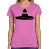 Ladies Heavy Cotton 100% Cotton T Shirt Thumbnail